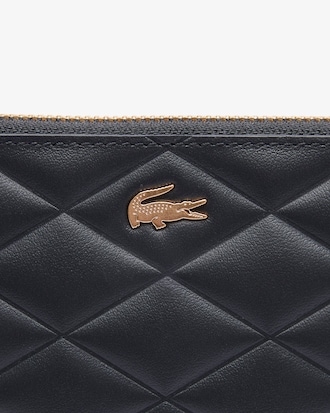 Crocodelle Leather Clutch
