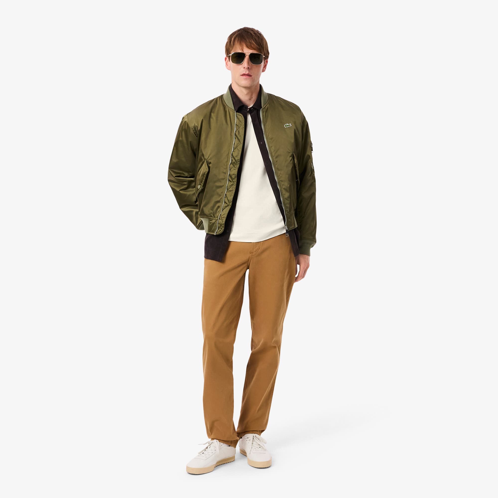 Men's Made In France Stripe Neck T-Shirt - T-shirts - New In 2026