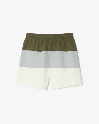 Kids' Colorblock Swim Trunks