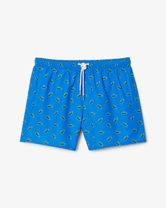 Traje de baño con estampado de cocodrilo para hombre