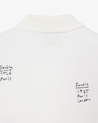 Runway Loose Fit Graphic Piqué Polo Shirt