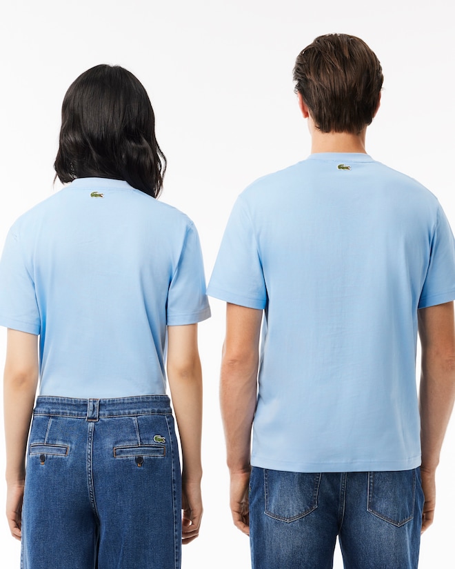 Unisex Classic Fit Logo Print T-Shirt