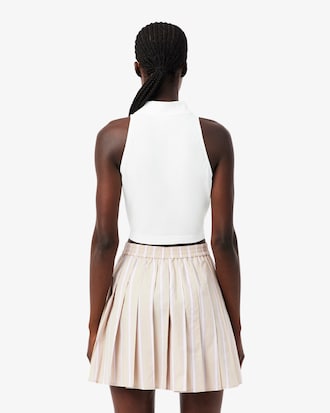 Sleeveless Piqu&eacute; Polo