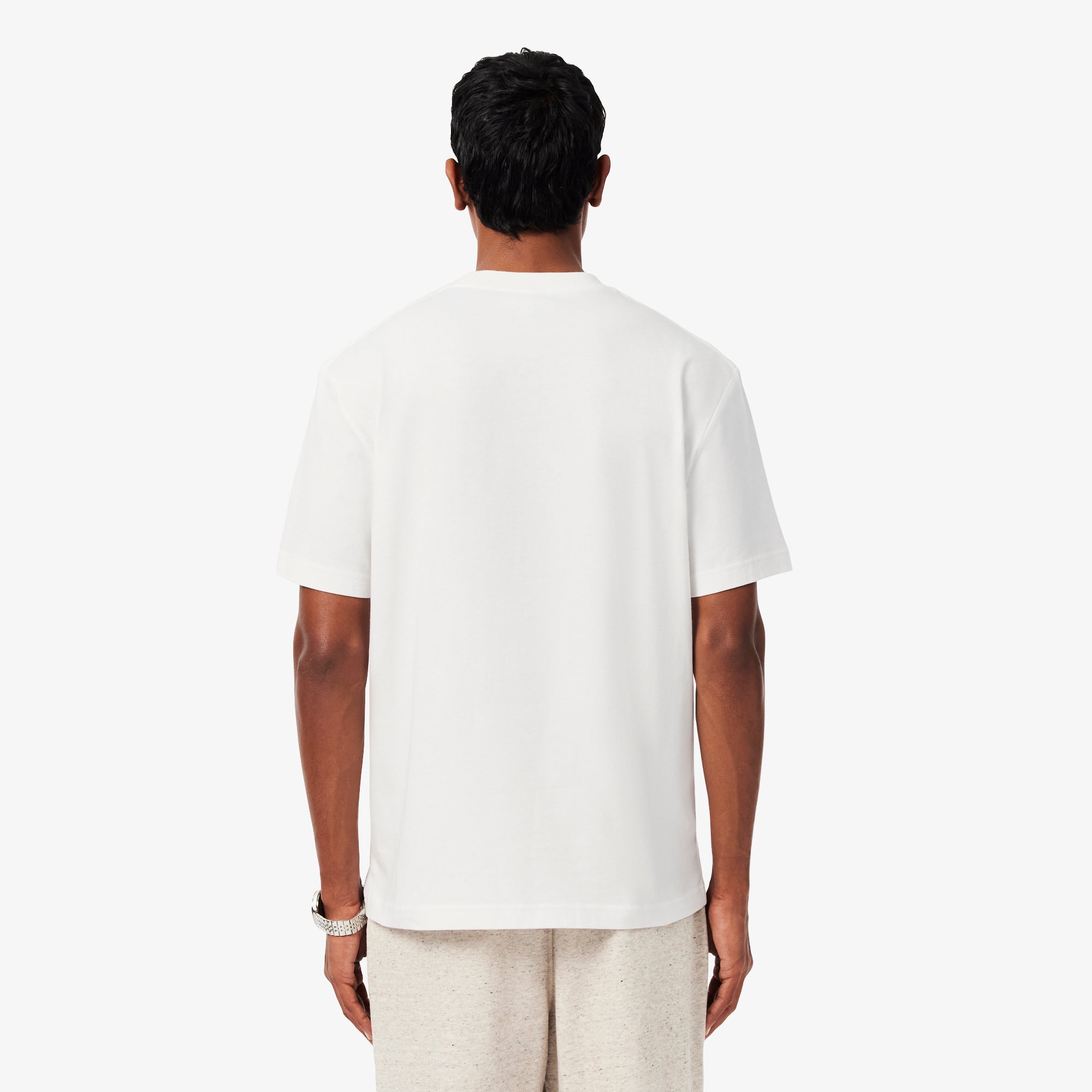 Embroidery Accent Cotton Jersey T-shirt - T-shirts - New In 2026