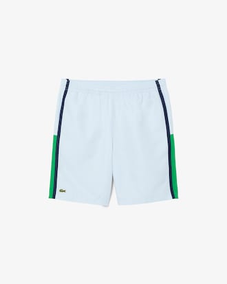 Men's Lightweight Colorblock Stripe Tennis Shorts