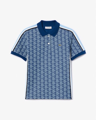 Women's Slim Fit Monogram Polo