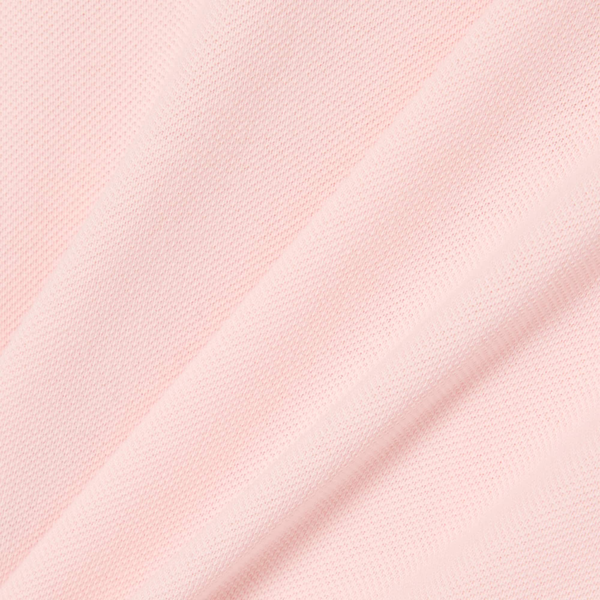 Scallop Collar Mini Piqué Polo Shirt