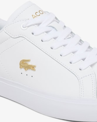 Women's Powercourt Leather Sneakers