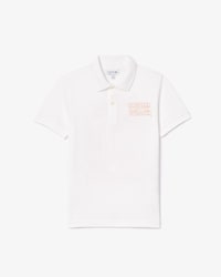 Kids' Printed Petit Piqu&eacute; Polo