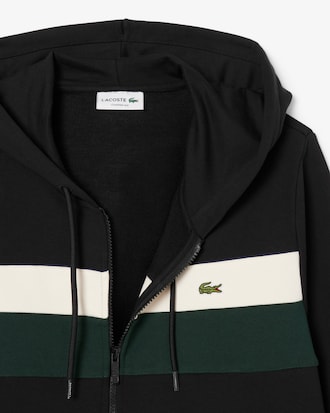 Men's Zip-Up Colorblock Hoodie