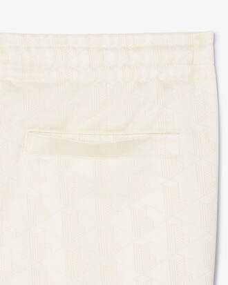 Regular Fit Monogram Jacquard Shorts
