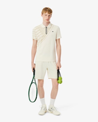 Men's Ultra Dry Printed Slim Fit Tennis Polo