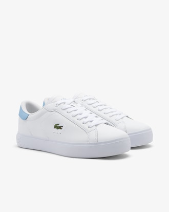 Women's Powercourt Graphic Leather Sneakers