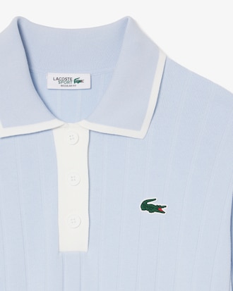 Women's Polo Collar Stretch Golf Sweater