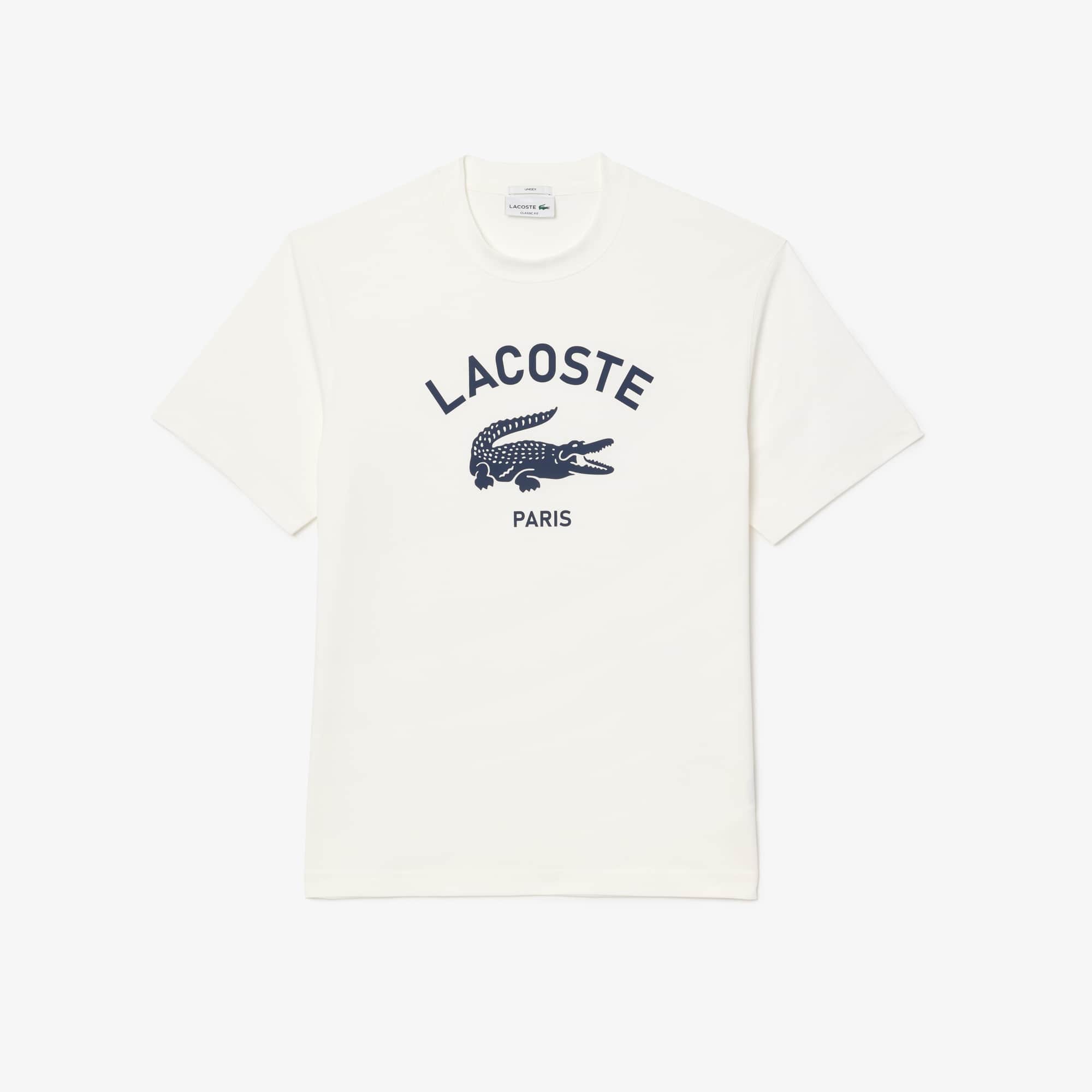Unisex Signature Print Cotton T-Shirt - T-shirts - New In
