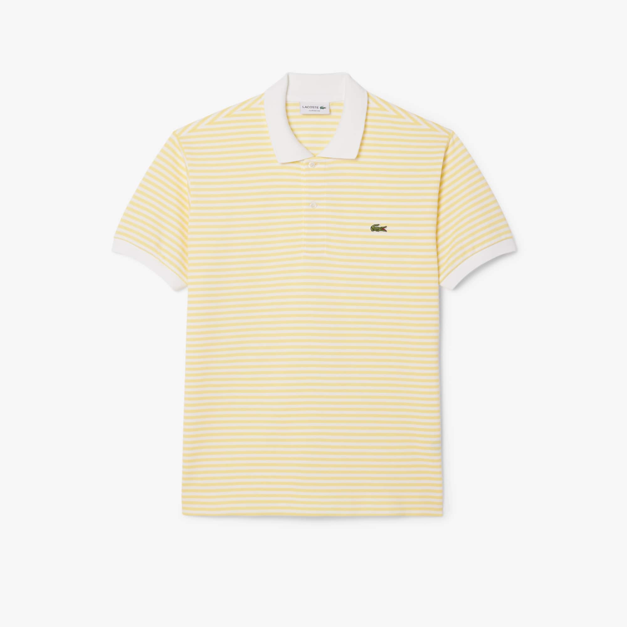 トップス a.presse L/S Striped Polo Shirts Men's Classic Fit L.12.12 Striped Petit Piqué Polo - Polo Shirts