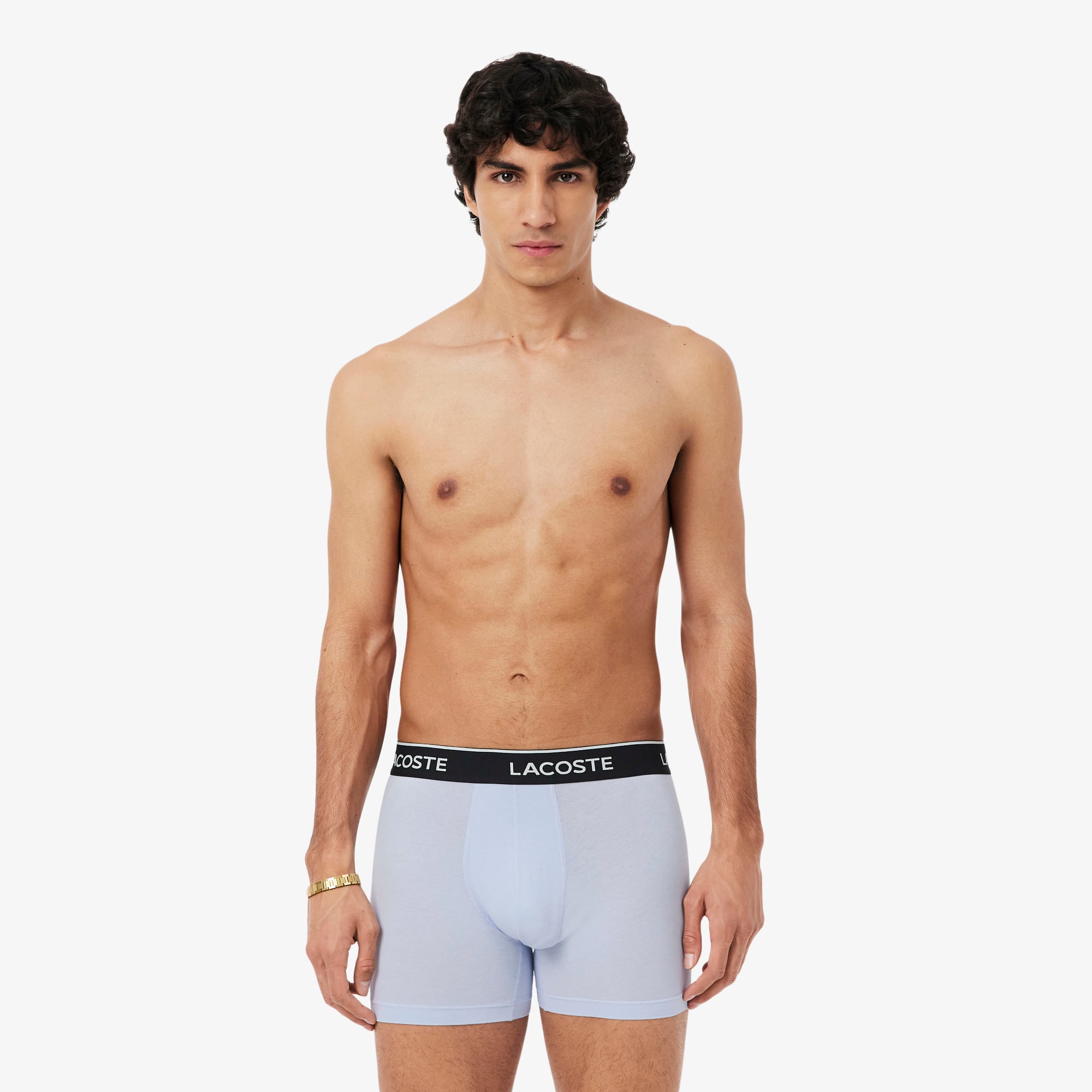 Lacoste Men's Cotton Jersey Boxer Briefs 3-Pack