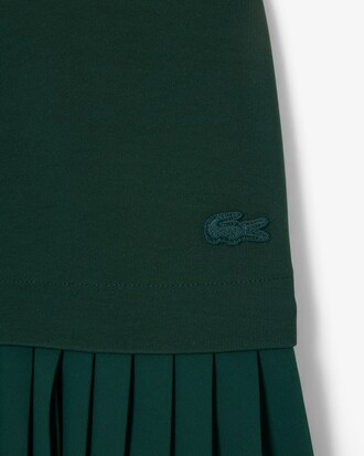 Women's Runway Pleated Jersey Dress