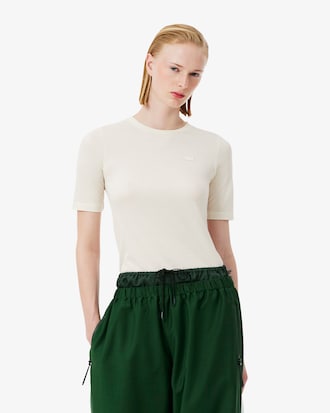 Runway Silk Piqu&eacute; T-shirt