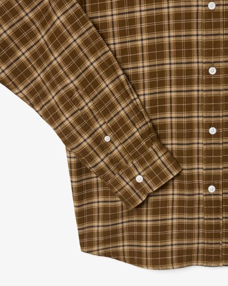 Chemise flanelle &agrave; carreaux regular fit
