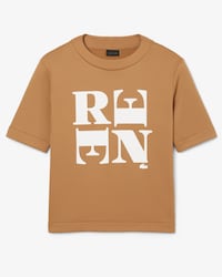 Runway Satin Graphic T-shirt