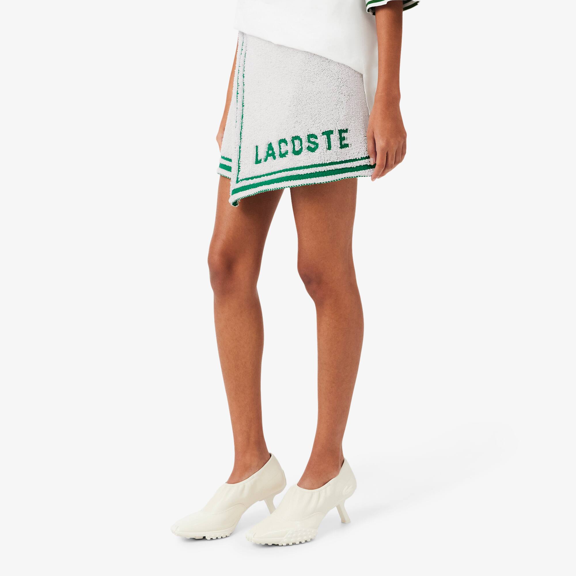 Runway Bouclé Knit Mini Skirt