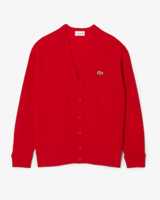 Men's Relaxed Fit Wool Cardigan