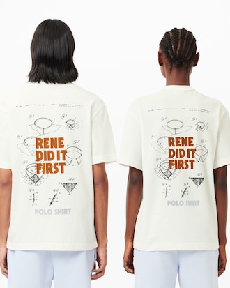 Unisex Piqué Graphic T-Shirt