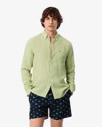Men's Regular Fit Linen Shirt