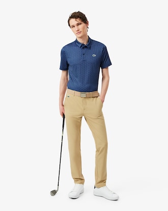 Regular Fit Printed Golf Polo Shirt