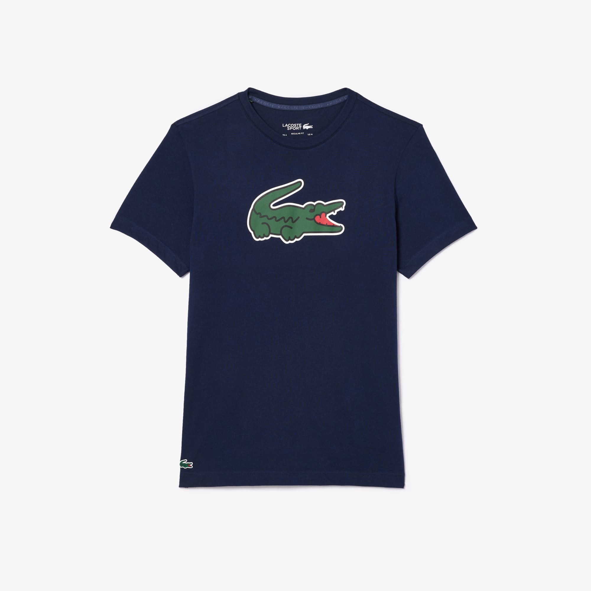 Lacoste Men's Ultra Dry XXL Logo Sport T-Shirt