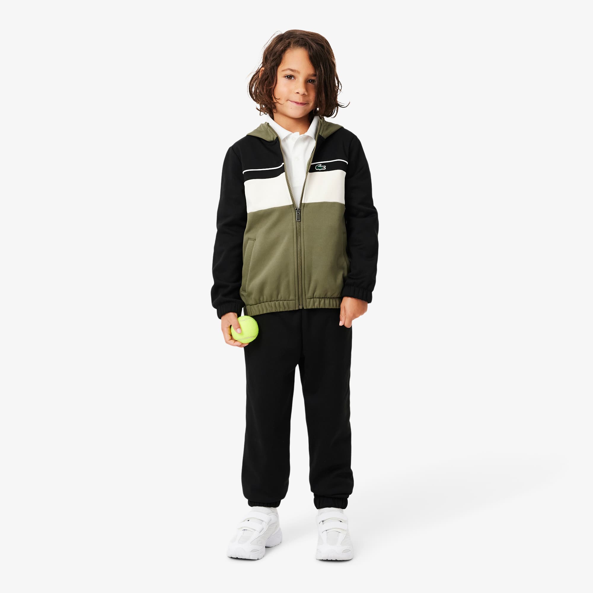 Lacoste Boys' Sport Colorblock Tracksuit - 10 Years In Multi