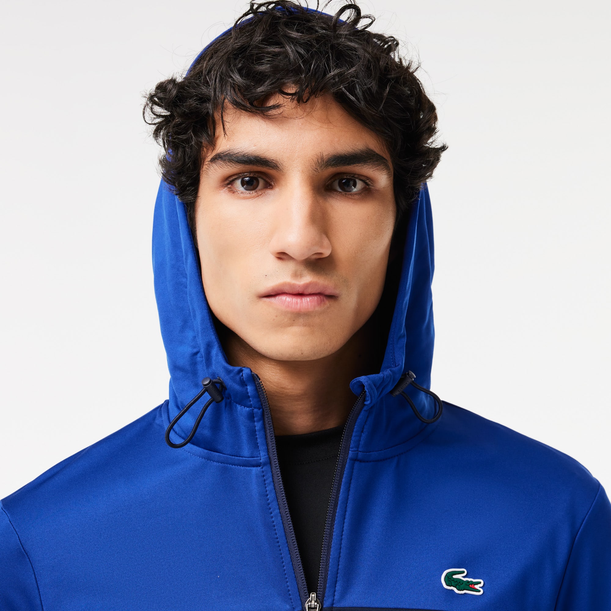 パーカー・フーディ   Men Hoodies MW0MW37462 DW5 Blue Boys' Fleece Full-zip Hooded Sweatshirt For Boys | Factory