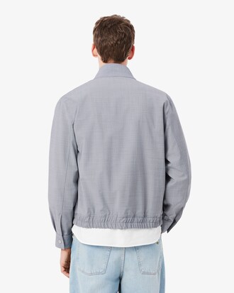 Wool Blend Harrington Jacket