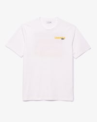 Men's Washed Effect Ombré Print T-Shirt