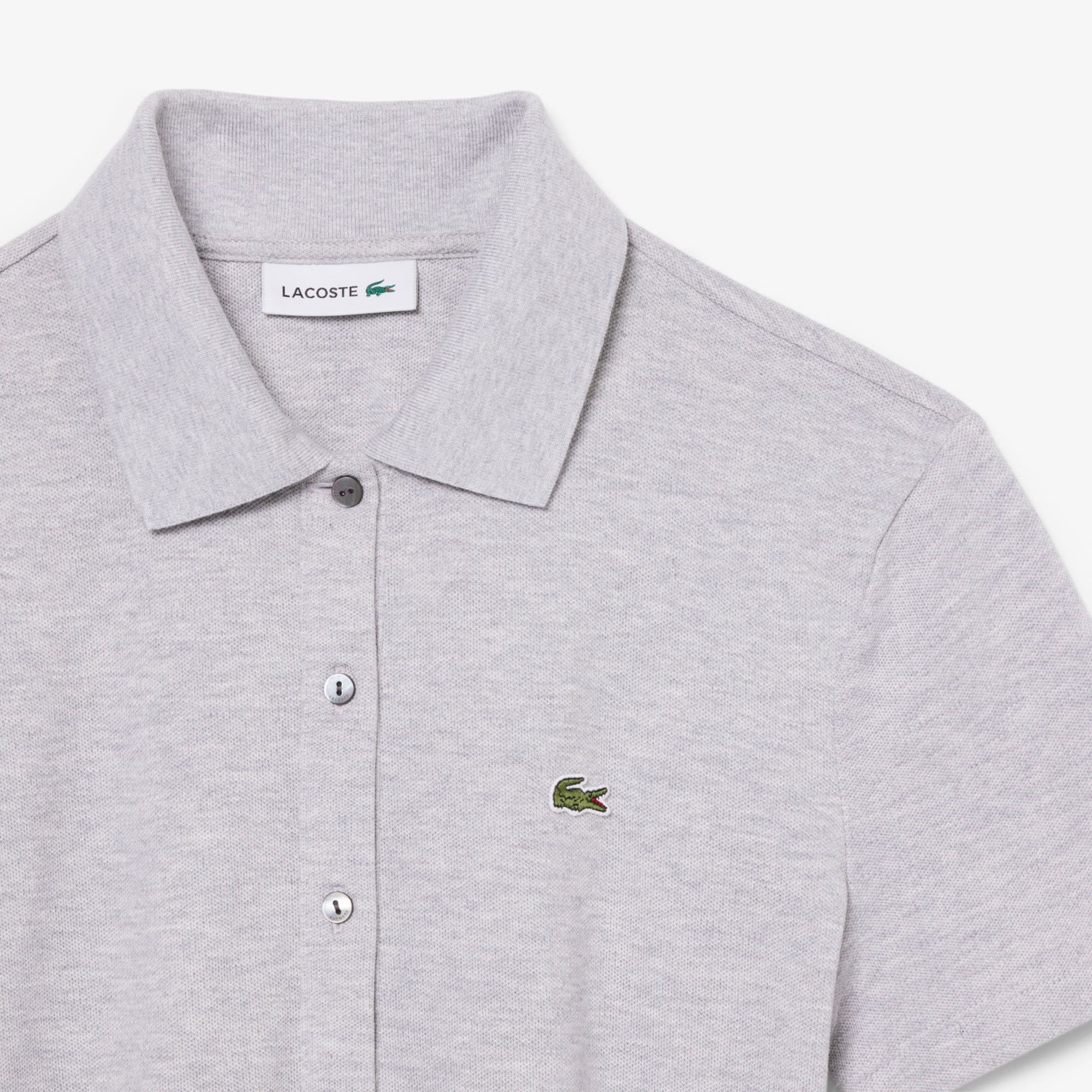 Stretch Piqué Polo Collar Romper