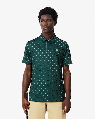 Polo de golf Regular Fit con protecci&oacute;n UV para hombre