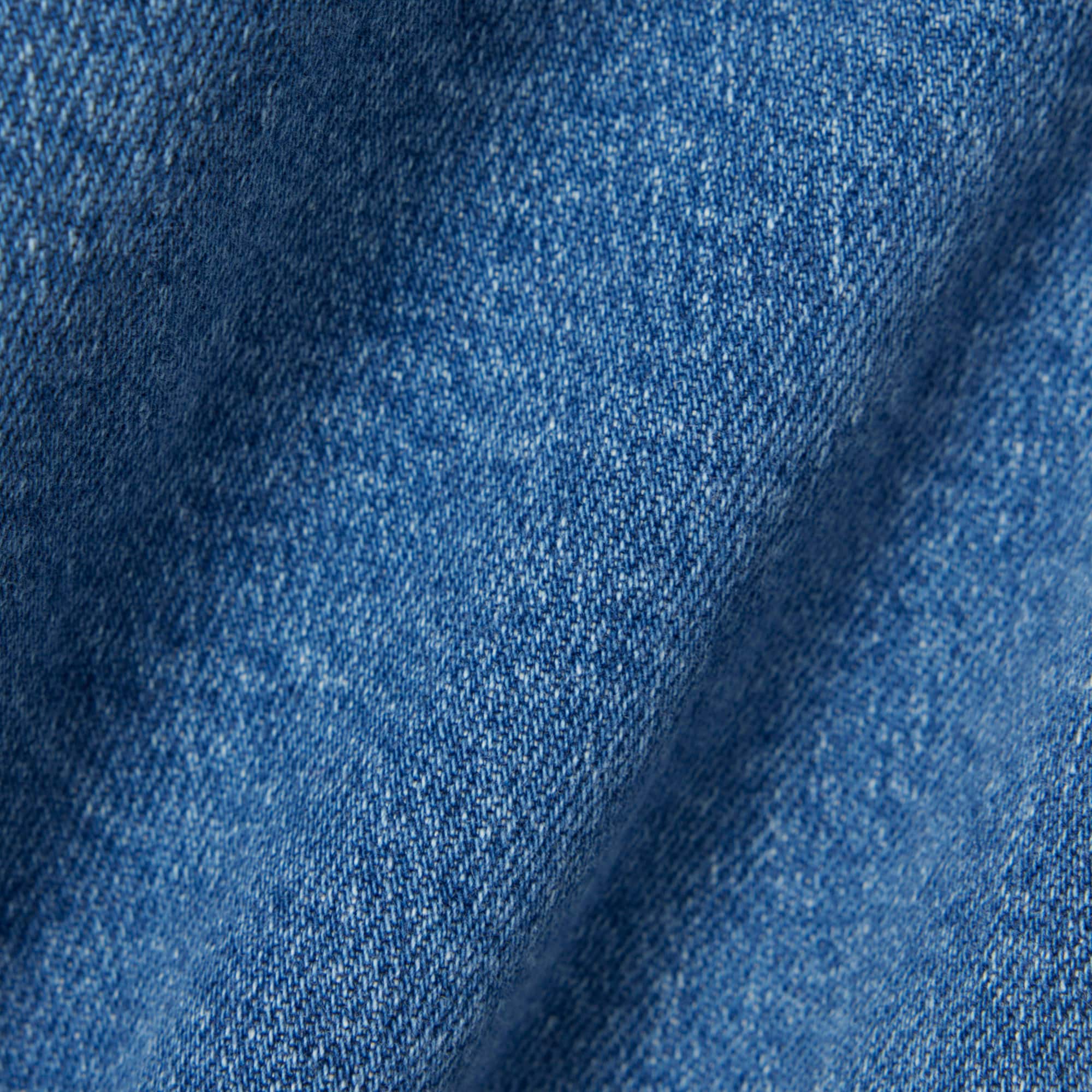 Straight Cut High Waist Denim Jeans