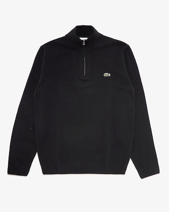 Men&rsquo;s Half-Zip Wool Sweater