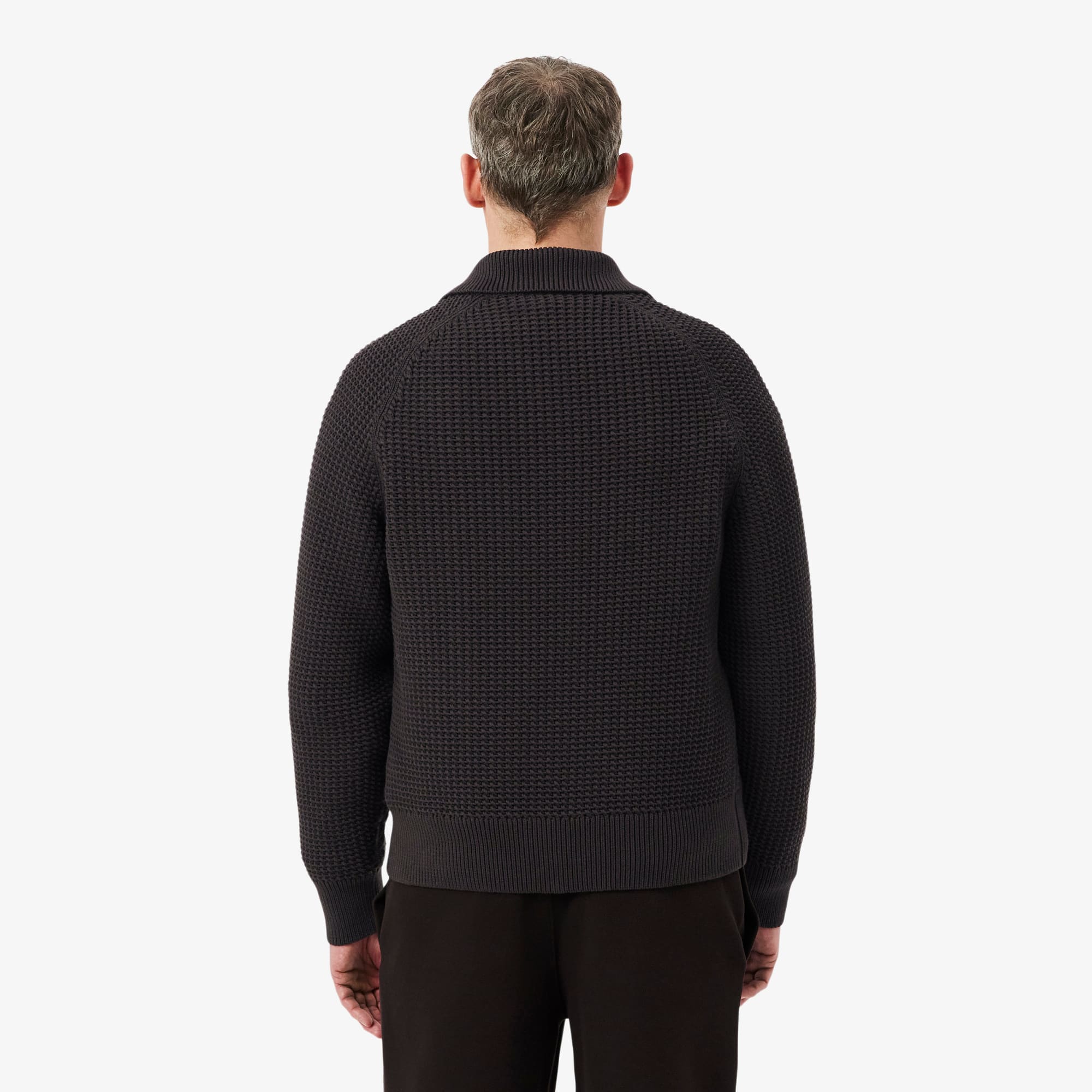 Chunky Knit Textured Jacket