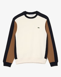 Sudadera con cuello redondo y Color Block