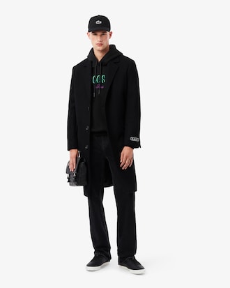 Men's Loose Fit Embroidered Hoodie