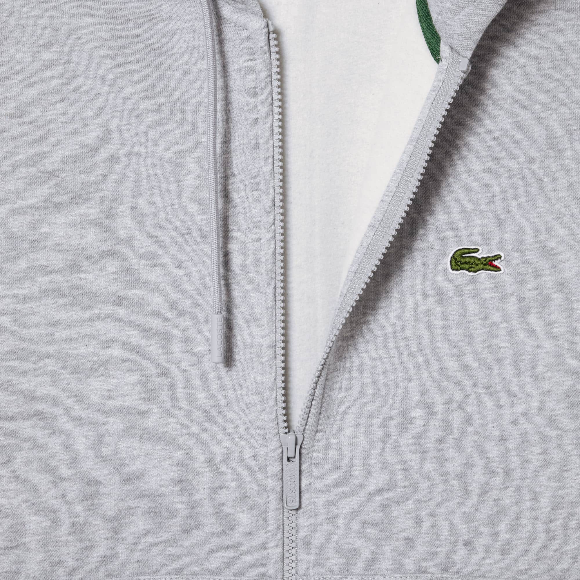 Organic Cotton Kangaroo Pocket Hoodie | Lacoste US | Men's Collection