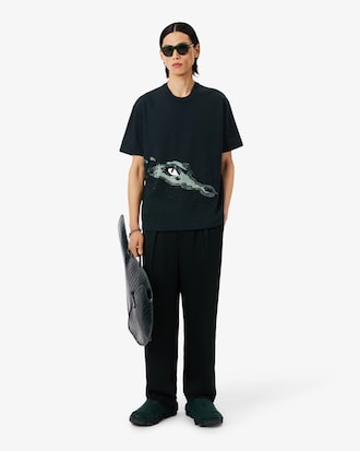 Runway Beaded Crocodile T-shirt