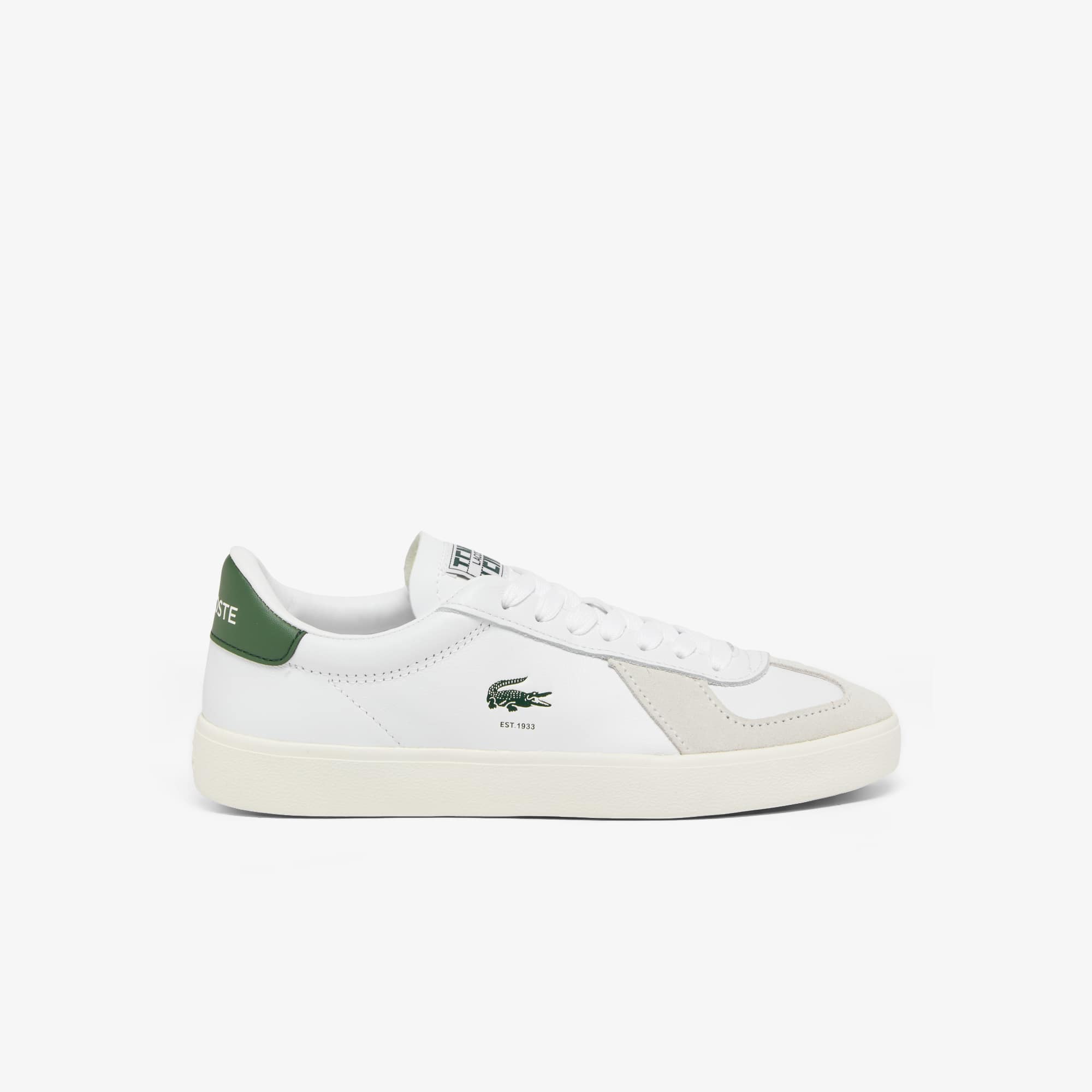 ☆送料無料☆ LACOSTE Baseshot Pro Leather Sneakers ☆ Lacoste Baseshot Pro Leather Sneakers | Neutrals | FARFETCH GE