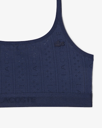 Logo Pointelle Bralette