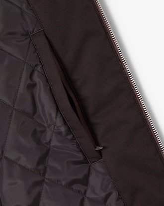 Retro Badge Water-Repellent Bomber Jacket