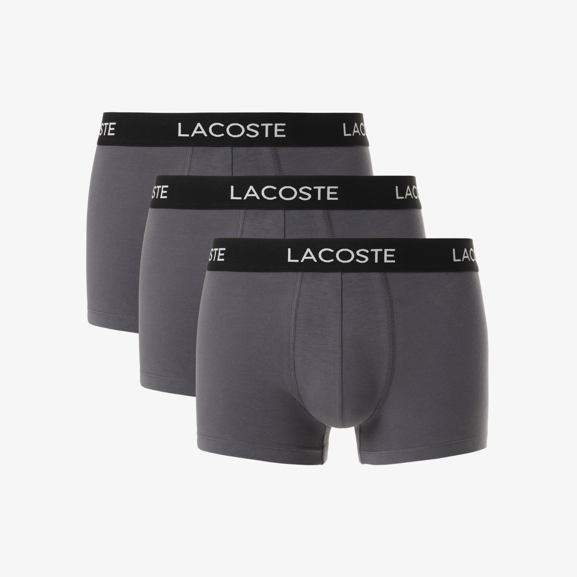 トランクス Lacoste Underwear Boxer Trunks 3-Pack 5H3401-GFX Men's 3-Pack Logo Waist Trunks - Underwear - New In 2025
