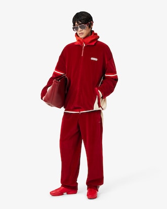 Runway Velour Track Jacket