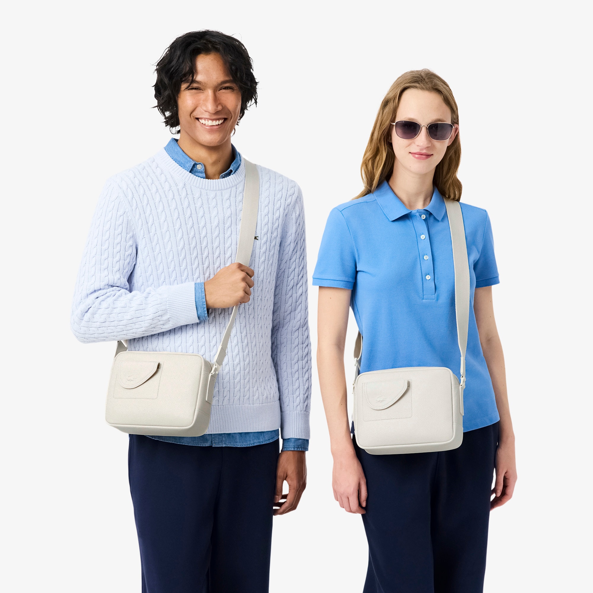 Club Lacoste Grain Leather Satchel - Bags - New In 2026 | Lacoste